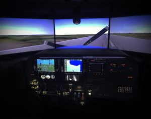 An online flight school enhances pilot training.